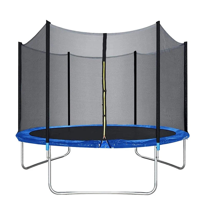 6FT Outdoor Trampoline with Safety Enclosure Net – Heavy Duty Kids & Fitness Garden Trampoline