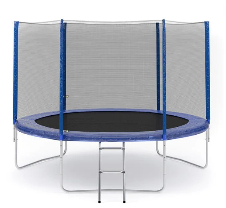 backyard kids trampoline outdoor garden play equipment with safety net