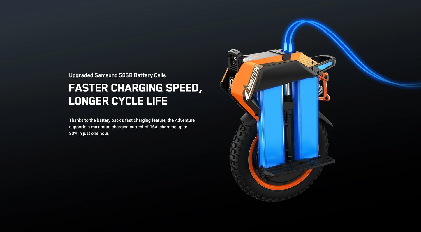 INMOTION V14 Electric Unicycle 9000W Off-Road EUC | 70km/h